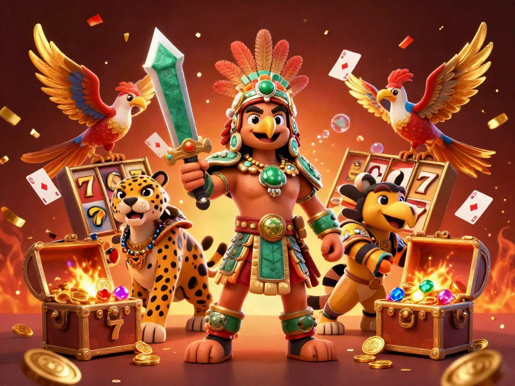 Engage with 188 bet in an exciting 3D casino scene featuring vibrant characters and slot gaming elements.