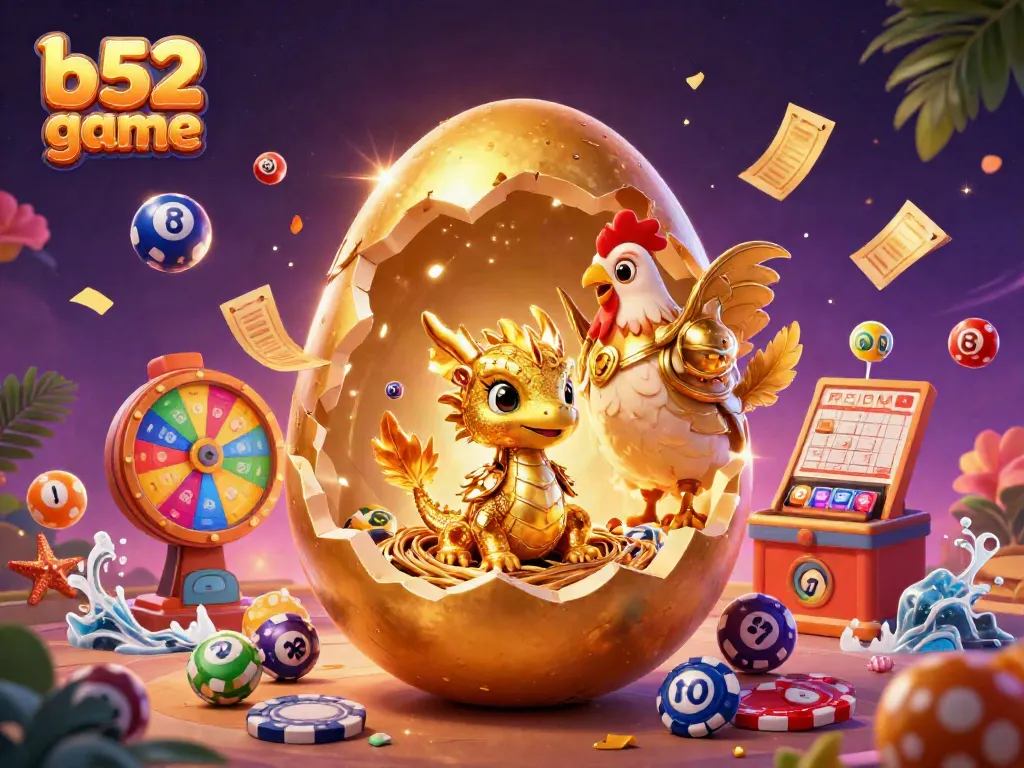Win big at the b52 game with golden treasures and dynamic lottery excitement.